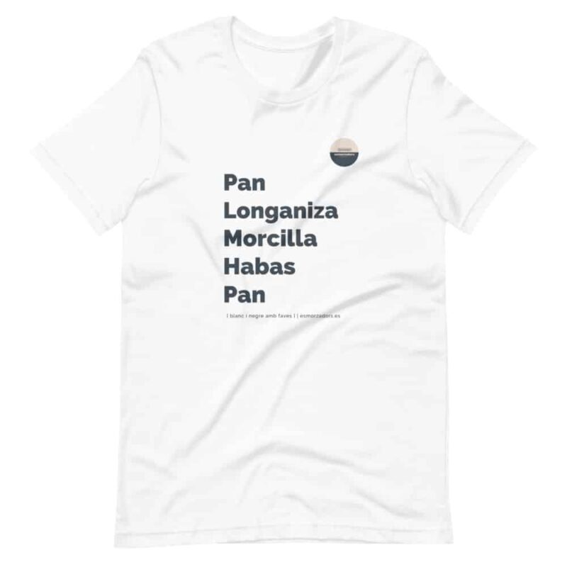 Camiseta Blanco y Negro | Castellano